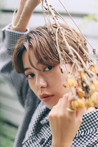 ショート カラー 韓国ヘア ♡tomimaのヘアスタイル