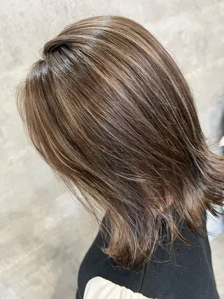 ミディアム カラー 寺嶋 貴大のヘアスタイル