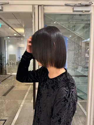 ミディアム 小田　凌菜 ／表参道／ブリーチのヘアスタイル