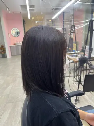 ミディアム Hirose Ryoのヘアスタイル