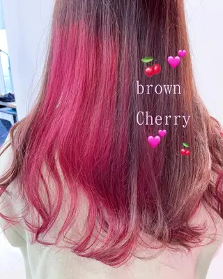 ミディアム カラー EMANON新宿東口所属・新宿駅近♡個室 ♡関口三都季🌜のヘアスタイル