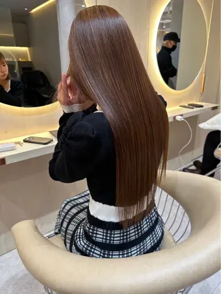 ロング 竹田 真梨子のヘアスタイル