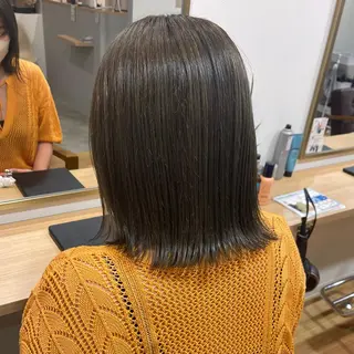 ミディアム カラー noa  🦋 ブリーチ/暖色のヘアスタイル