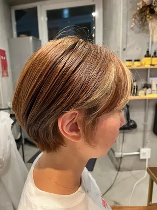 ショート アオゾラヘアー　フジサキグウ店所属・金子 圭汰のヘアスタイル