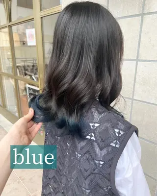 カラー Aya/四条烏丸/ インナーカラーのヘアスタイル