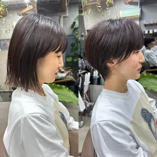 ショート 飽きさせないヘア デザイン keitaのヘアスタイル