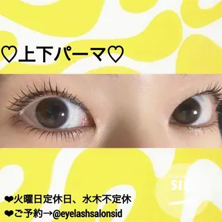 マツエク・マツパ アイブロウ eye lash salon SIDのマツエク・マツパデザイン
