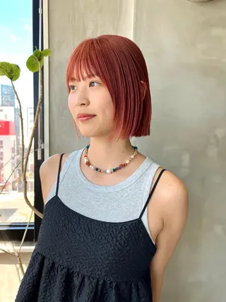 ショート カラー デザイン/レイヤー Kaito🐩/栄のヘアスタイル