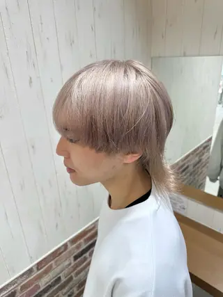 ショート カラー メンズ 中嶋 紘夢のヘアスタイル