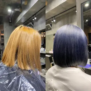 ショート カラー Agu hair lore沼館店所属・八戸パーマ/メンズパ ーマ/シンゴ。のヘアスタイル