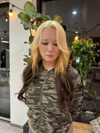 カラー GIFT所属・ハイトーン★GIFT /nozomiのヘアスタイル