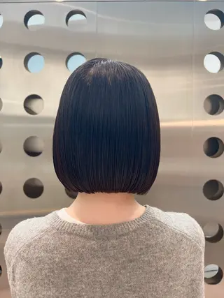 ミディアム 堀江 /木下椋麻のヘアスタイル