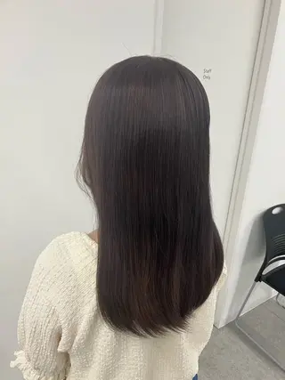 ロング カラー 🫧透明感ラベンダー 似合わせ🫧あい🫧のヘアスタイル