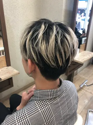 メンズ 阿部 美咲のヘアスタイル