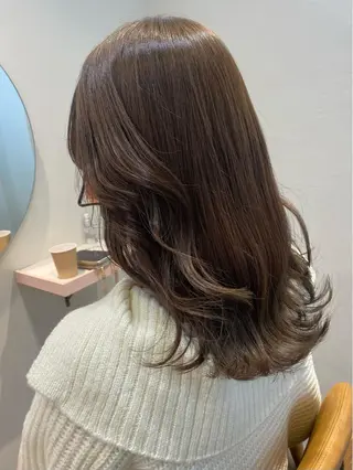 ミディアム カラー 当日予約大歓迎💗 依田瑞希のヘアスタイル