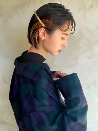 カラー 𓊆透明感カラー𓊇 mako 👒のヘアスタイル