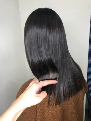 ロング 佐藤 奈佳子 サトウ ナカコのヘアスタイル