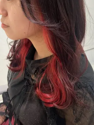 ロング カラー 🌈 YUUNA🌈のヘアスタイル