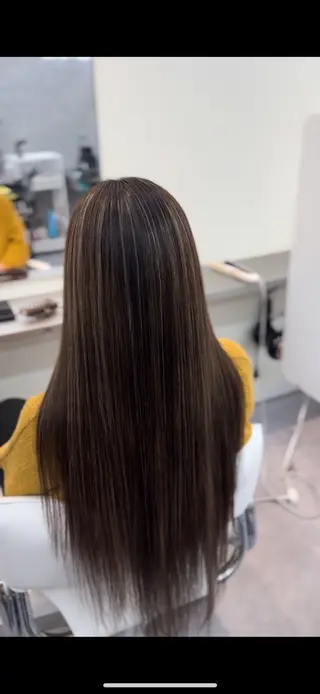 ロング 南草津/レイヤー/ ゴトウのヘアスタイル