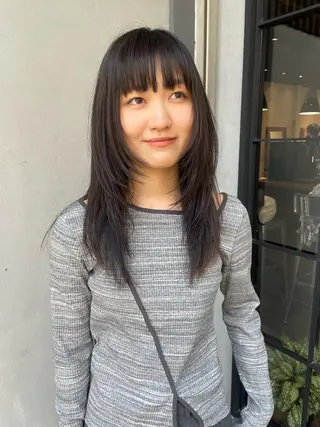 セミロング ハナ🌼 ボブ/透明感カラーのヘアスタイル