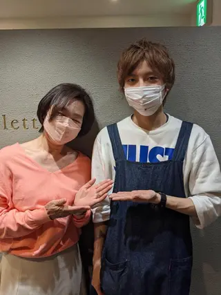 ショート カラー 豊中/メンズ特化 岡田 龍之介のヘアスタイル