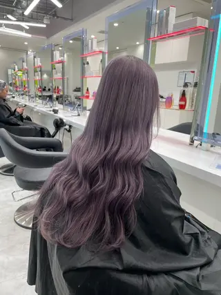 ロング カラー ヘアアレンジ レイヤー/艶ベージュ /🎀Saki🎀のヘアスタイル