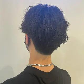 パーマ メンズ 極艶透明感カラー💖 髪質改善/出雲つぐみのヘアスタイル