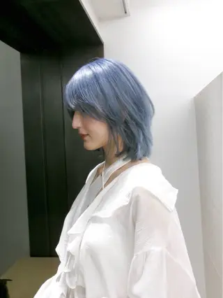 ミディアム カラー カラー系/カット特化 🟠オオタキマサシのヘアスタイル