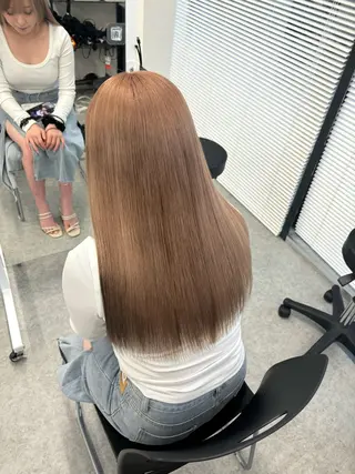 ロング カラー モテ髪💕ハイトーン yuriaのヘアスタイル