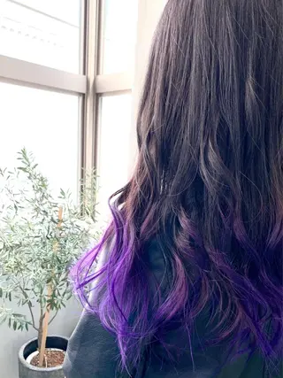 ロング カラー 立川/シールエクステ /みづきのヘアスタイル