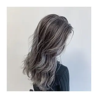 ロング カラー なんば髪質改善カラー Ardoreのヘアスタイル