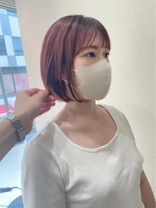 ショート カラー 🌿縮毛矯正/ 髪質改善🌿コバヤシのヘアスタイル