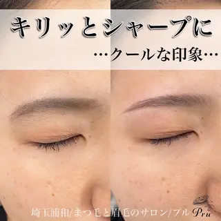 アイブロウ プル eyelashのマツエク・マツパデザイン