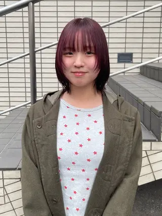 ミディアム 園田 渉 ◤SHIKIO◢のヘアスタイル