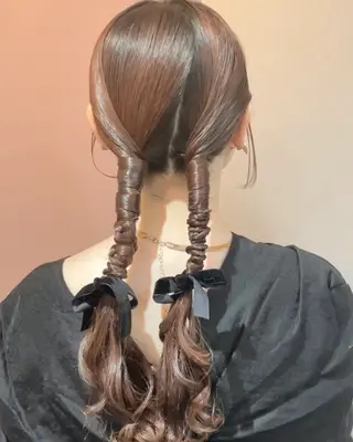 ロング Mila chihiroのヘアスタイル