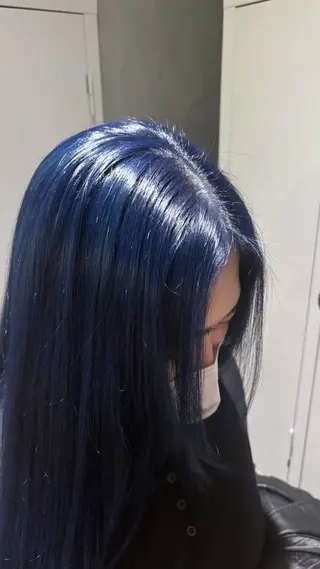 ロング カラー 川口 琴音のヘアスタイル