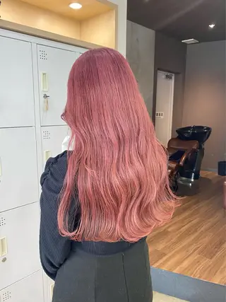 ロング カラー ヘアアレンジ ♡韓国風ヘア 🐈♡MIHOのヘアスタイル