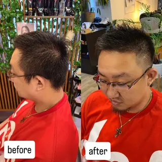 メンズ シ マのヘアスタイル