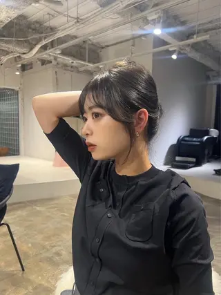 ミディアム 店長/レイヤーカット /大東悠生のヘアスタイル