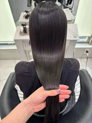 Sakuraෆ˚* 艶カラー×まつパ💖のヘアスタイル