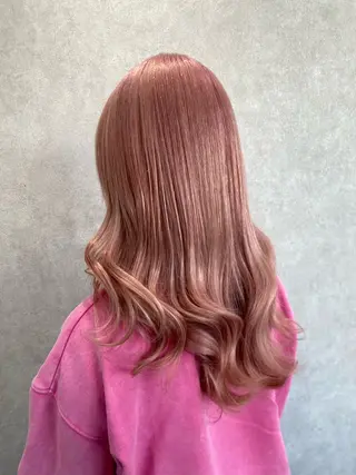 ロング カラー 似合わせ特化 ハイトーン/増田芳樹のヘアスタイル