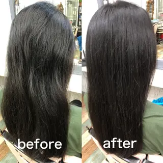 ロング レアマカナ所属・髪の保健室 Espr essioneのヘアスタイル