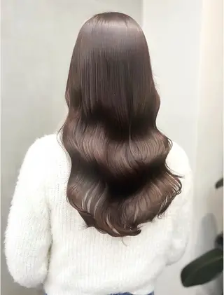 ロング カラー 加藤 いくみのヘアスタイル