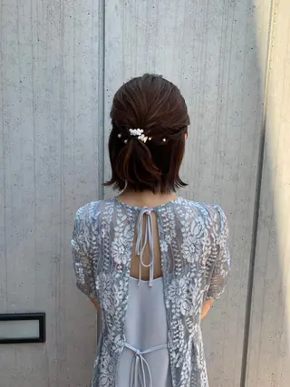 ヘアアレンジ 岡田 知佳のヘアスタイル