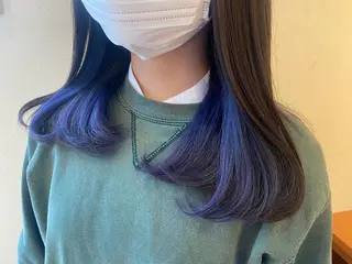 ミディアム カラー ✴︎ヒラガカナ✴︎ ECLAT HAIRのヘアスタイル