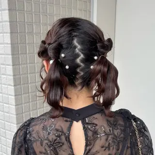 ヘアアレンジ 透明感 カラー 艶髪 縮毛矯正🫒airiのヘアスタイル