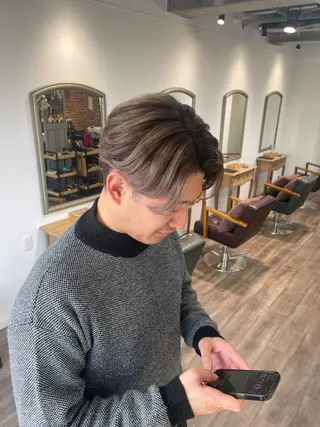 ショート カラー メンズ Felice Erikaのヘアスタイル