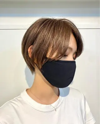 ショート カラー 🍃ショートヘア🍃 北林春樹のヘアスタイル