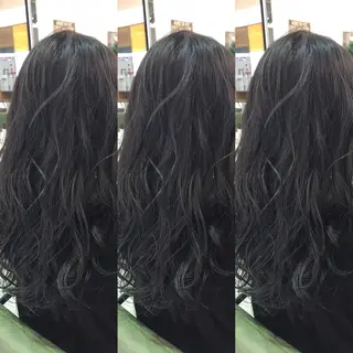 ロング カラー 青木 茂樹⭐️ 透明感カラーのヘアスタイル