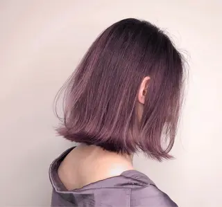 ミディアム ボブ/"質感再生"艶 カラー🫧sHOMaのヘアスタイル